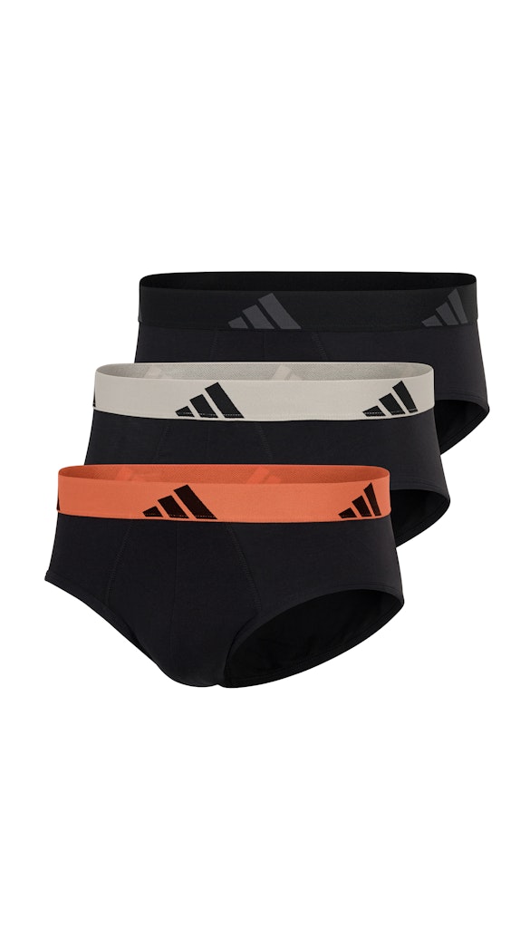 ADIDAS ACTIVE FLEX COTTON SLIPS BRIEF 3PK Herren Slips