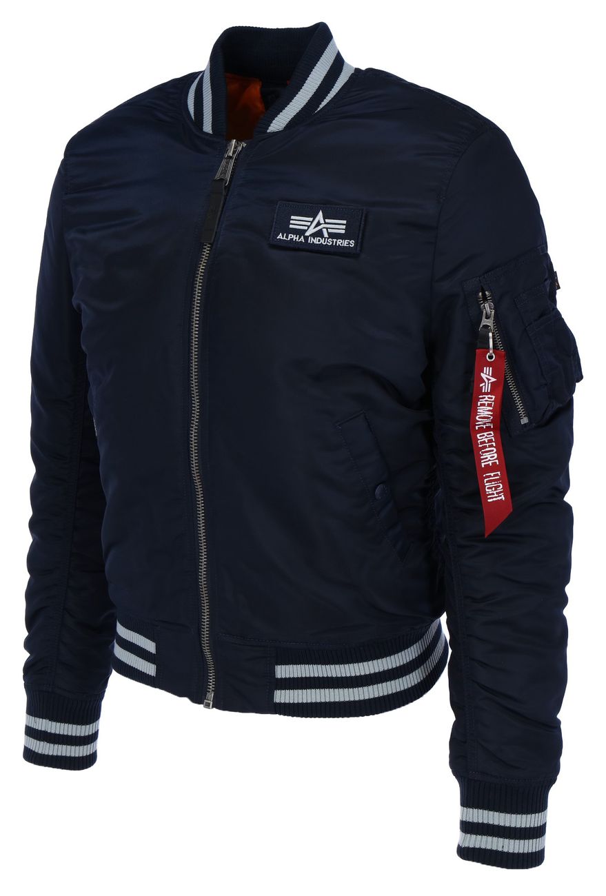ALPHA INDUSTRIES ALPHA COLLEGE JACKET FN Herren gefütterte Bomberjacke