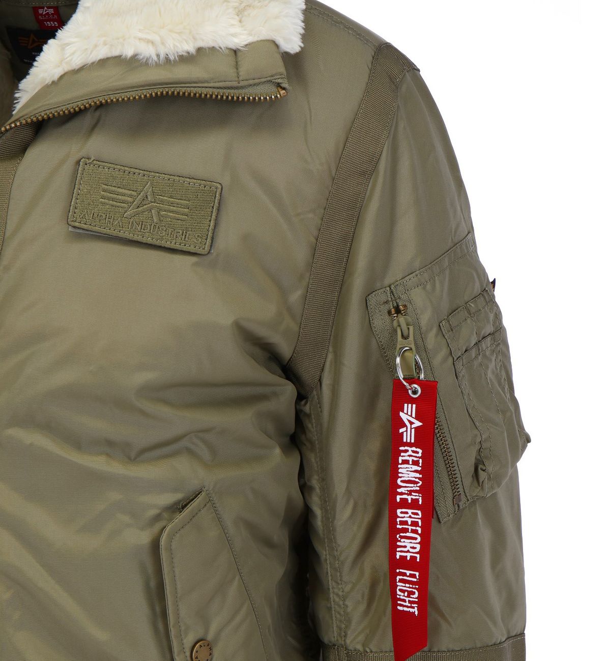 ALPHA INDUSTRIES B15-III TT TWO TONE Herren gefütterte Bomberjacke