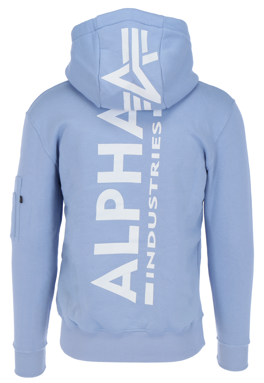 ALPHA INDUSTRIES BACK PRINT HOODY Herren Kapuzenpullover