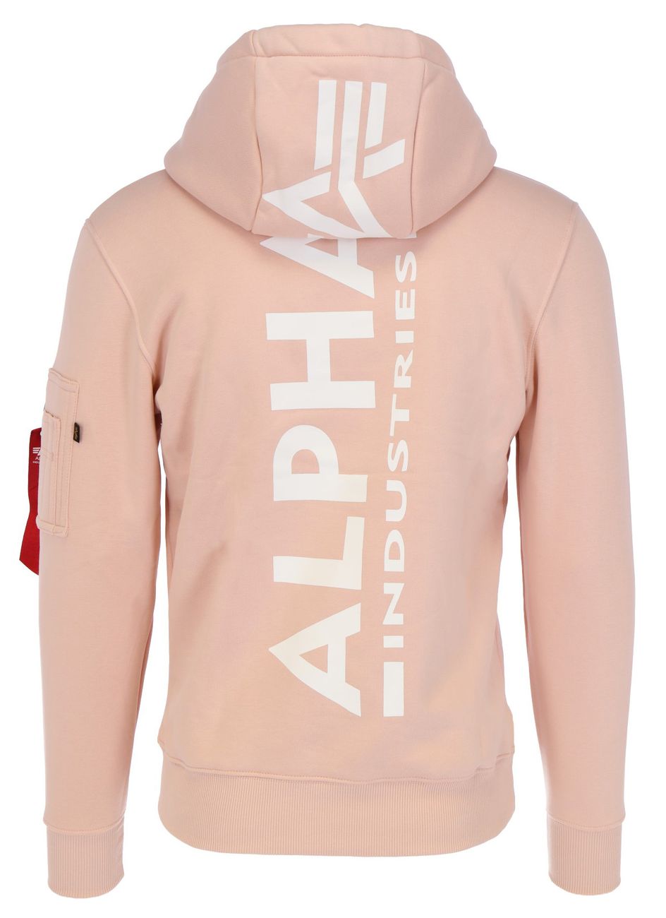 ALPHA INDUSTRIES BACK PRINT HOODY Herren Kapuzenpullover