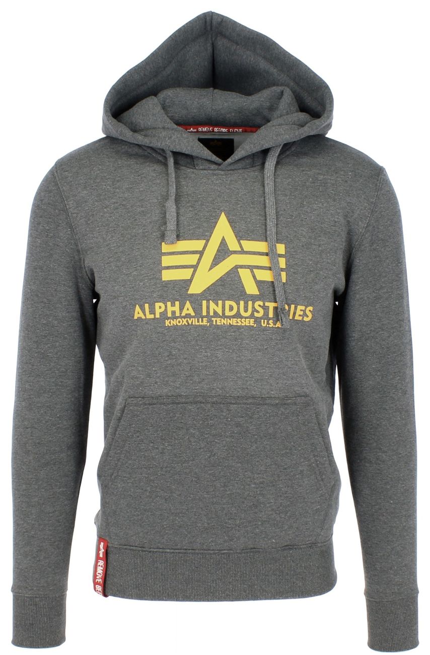 ALPHA INDUSTRIES - Basic Hoody 178312 Print Herren Kapuzenpullover