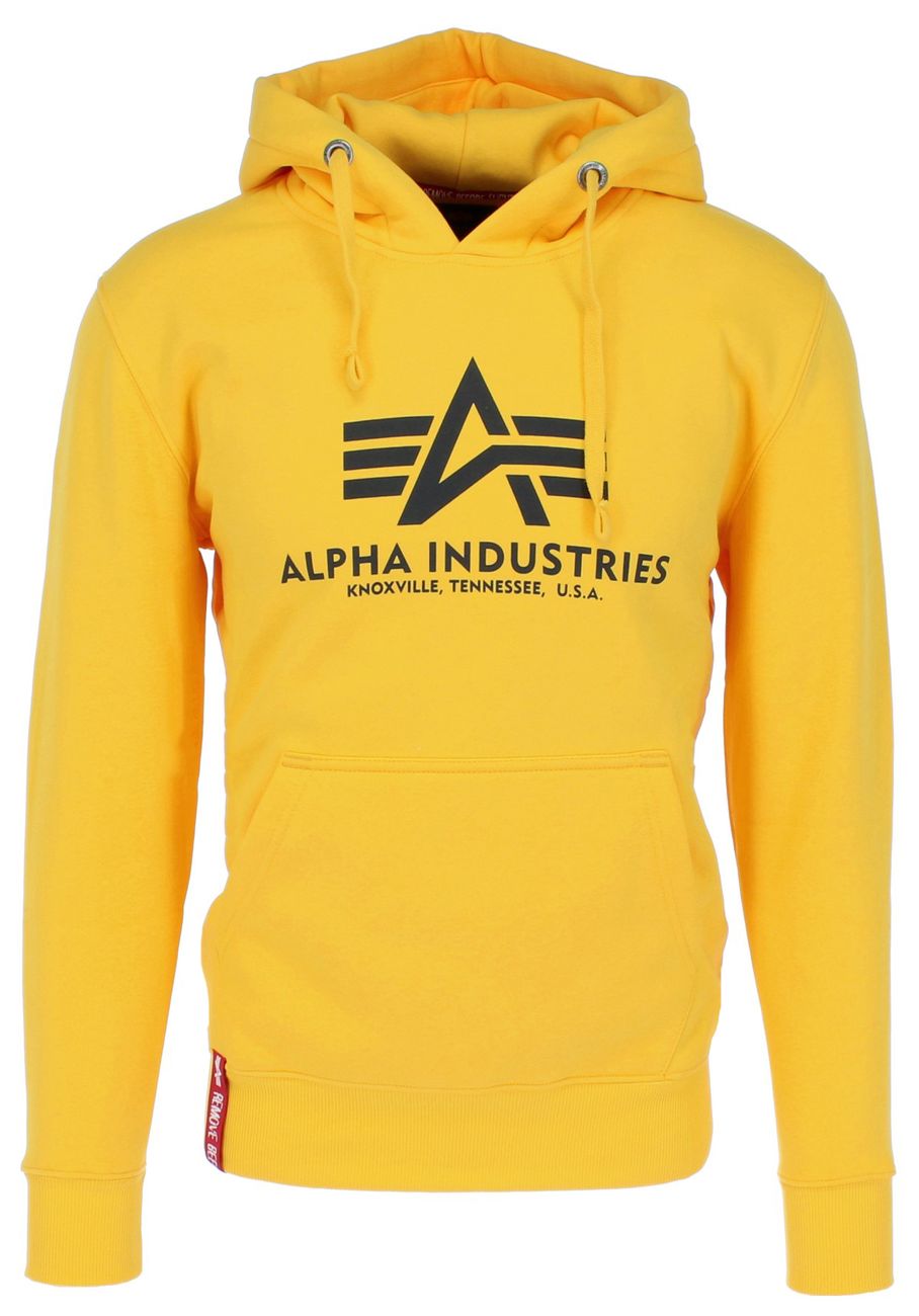 ALPHA INDUSTRIES - Basic Hoody 178312 Print Herren Kapuzenpullover