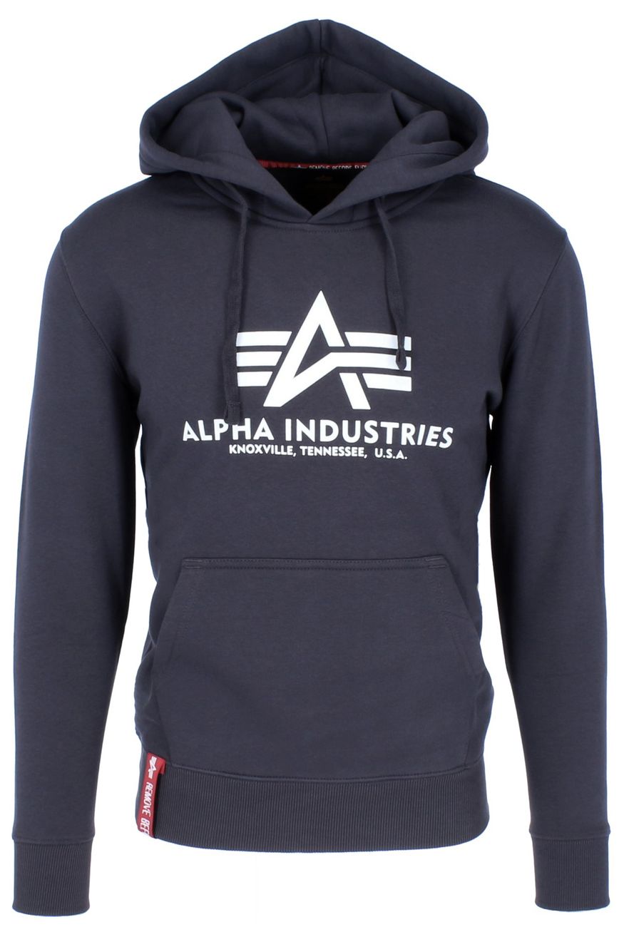 ALPHA INDUSTRIES - Basic Hoody 178312 Print Herren Kapuzenpullover