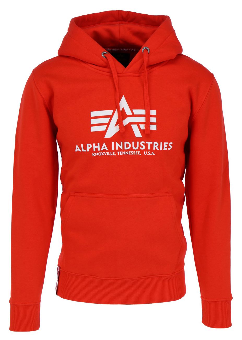 ALPHA INDUSTRIES - Basic Hoody 178312 Print Herren Kapuzenpullover