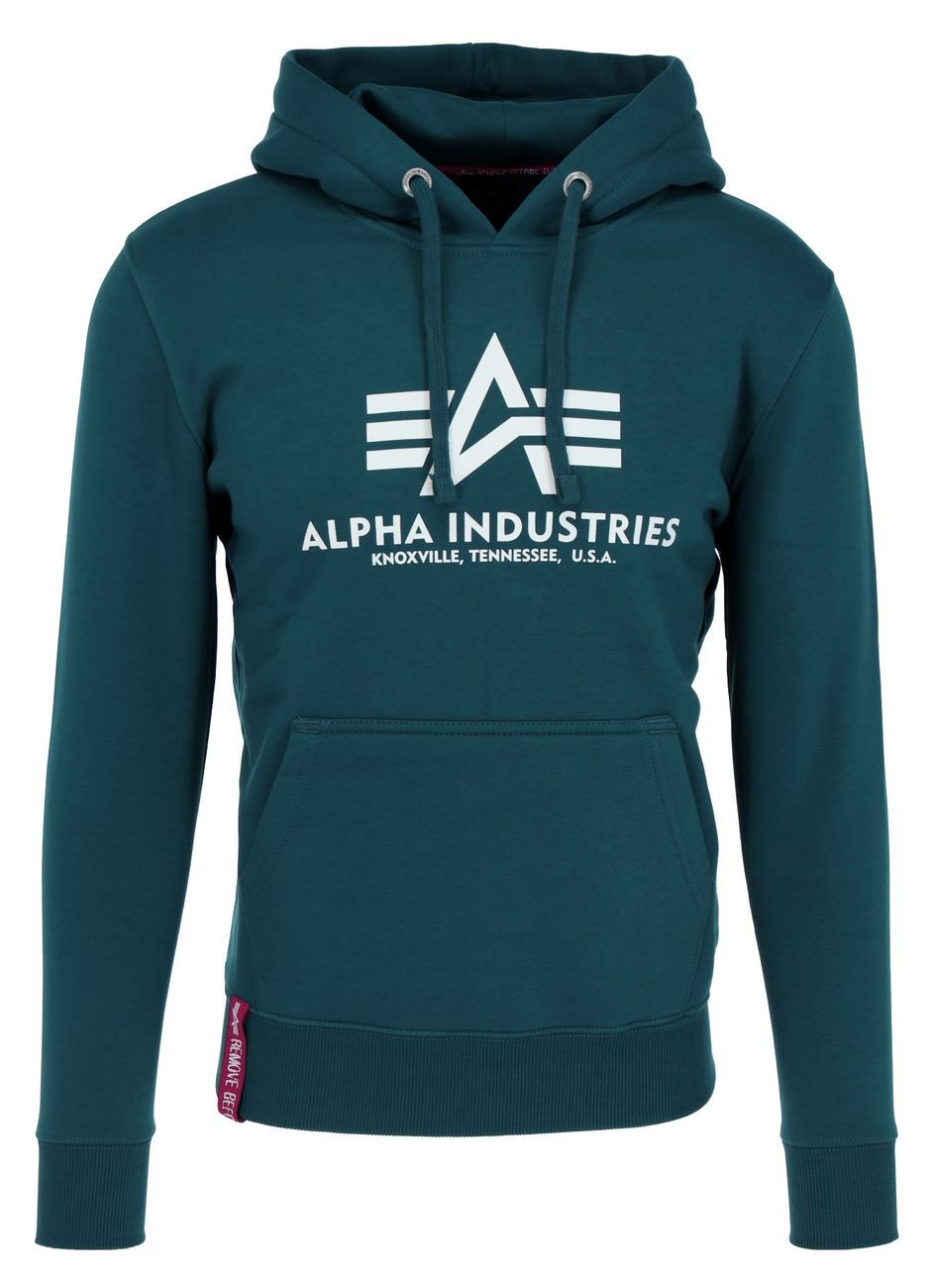 ALPHA INDUSTRIES - Basic Hoody 178312 Print Herren Kapuzenpullover