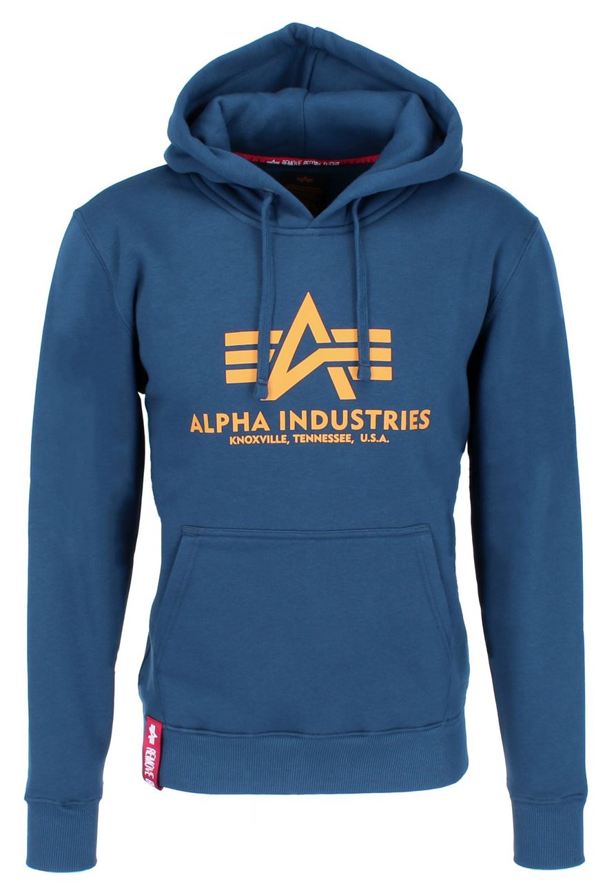 ALPHA INDUSTRIES - Basic Hoody 178312 Print Herren Kapuzenpullover