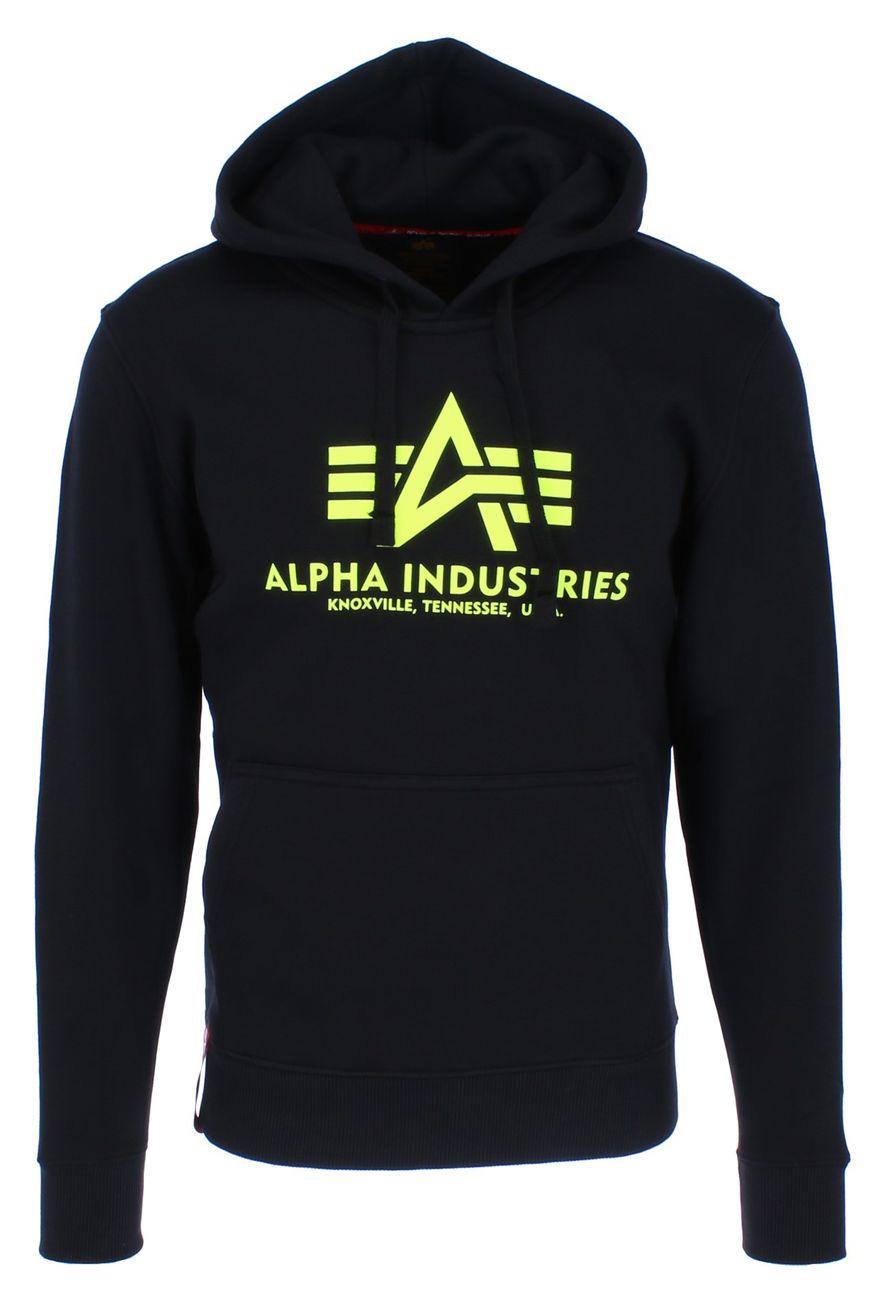 ALPHA INDUSTRIES - Basic Hoody 178312 Print Herren Kapuzenpullover