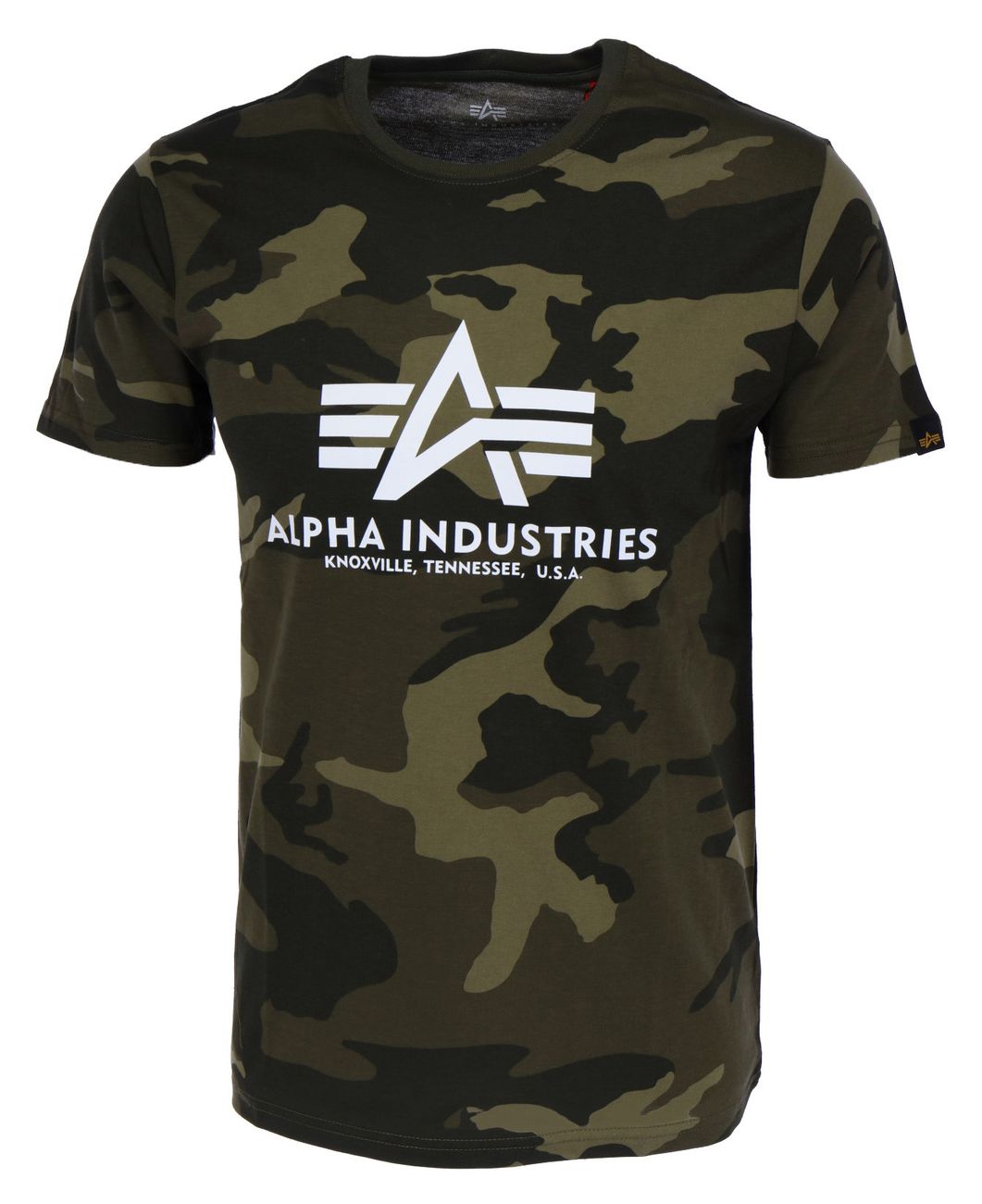 ALPHA INDUSTRIES BASIC Herren T-Shirt CAMO T NEON T REFLECTIVE FOIL T PRINT T