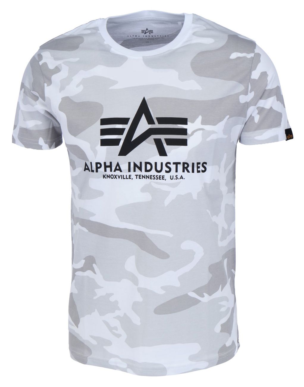 ALPHA INDUSTRIES BASIC Herren T-Shirt CAMO T NEON T REFLECTIVE FOIL T PRINT T