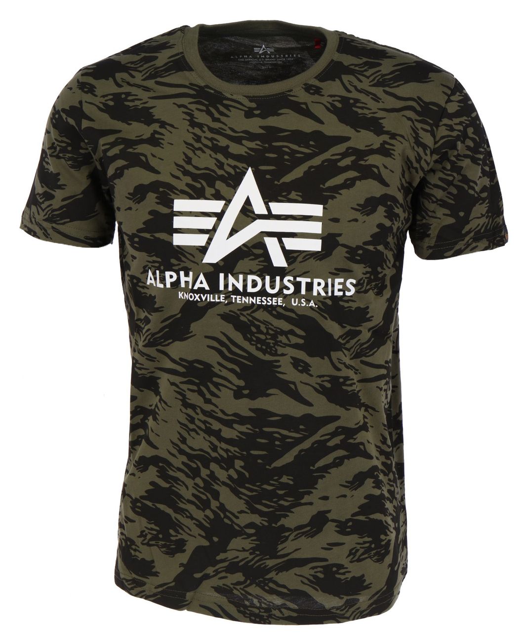 ALPHA INDUSTRIES BASIC Herren T-Shirt CAMO T NEON T REFLECTIVE FOIL T PRINT T