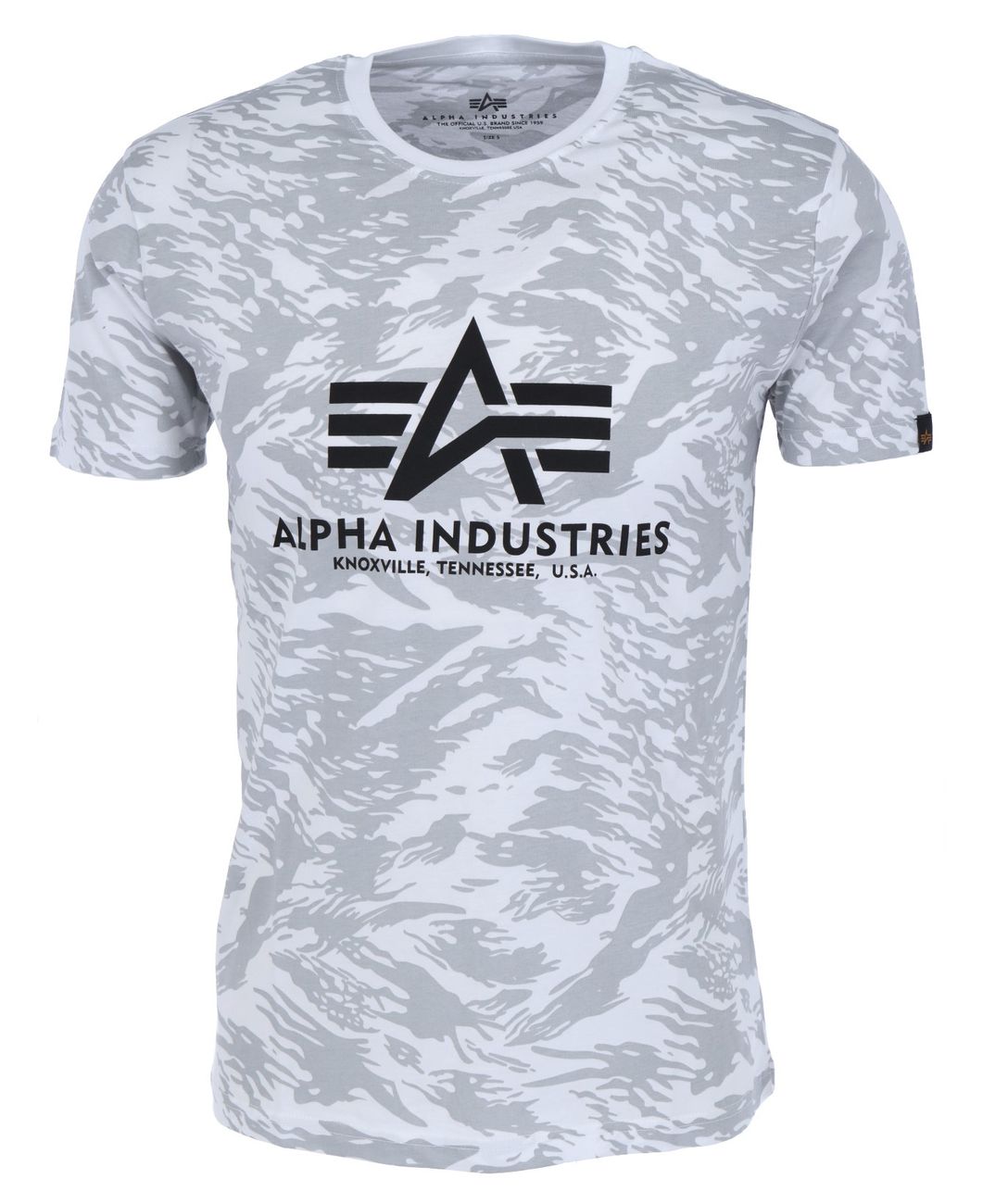 ALPHA INDUSTRIES BASIC Herren T-Shirt CAMO T NEON T REFLECTIVE FOIL T PRINT T