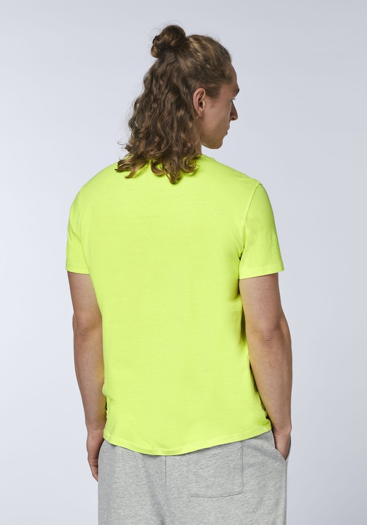 CHIEMSEE MEN T-SHIRT REGULAR FIT HERREN T-SHIRT MIT PLUSMINUS FRONTPRINT