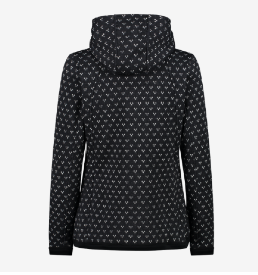 CMP WOMAN JACKET FIX HOOD Damen Knit-Tech Jacke