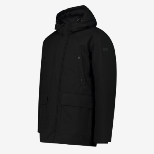 CMP MAN LONG JACKET FIX HOOD Herren Winterjacke