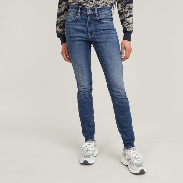 G-STAR RAW 3301 SKINNY WMN MEDIUM AGED Damen Jeans