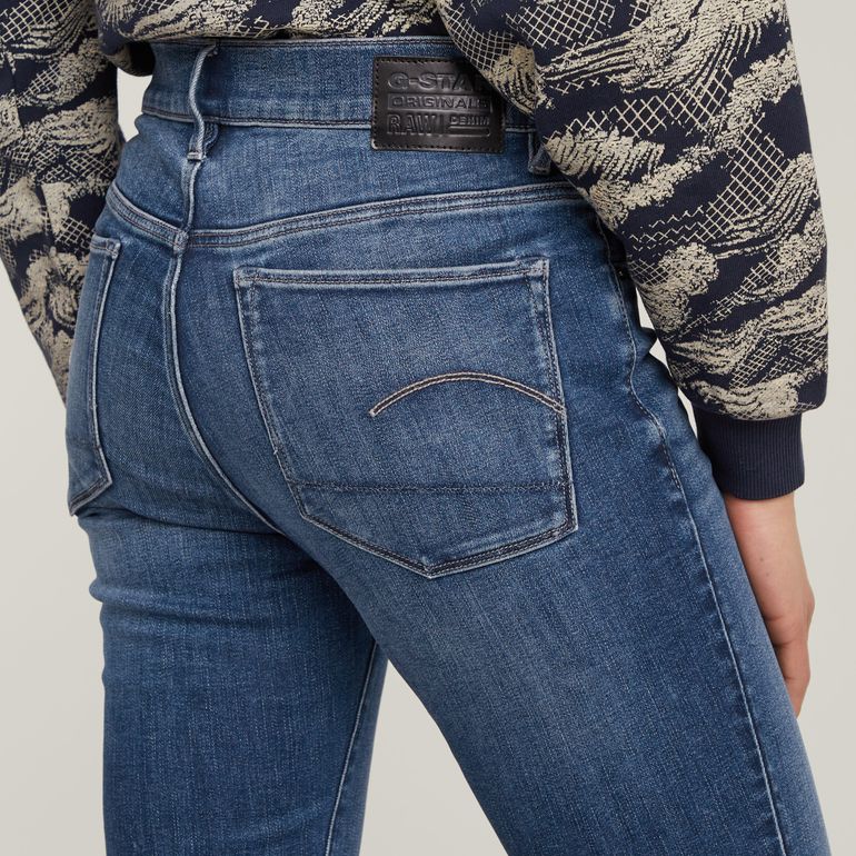 G-STAR RAW 3301 SKINNY WMN MEDIUM AGED Damen Jeans