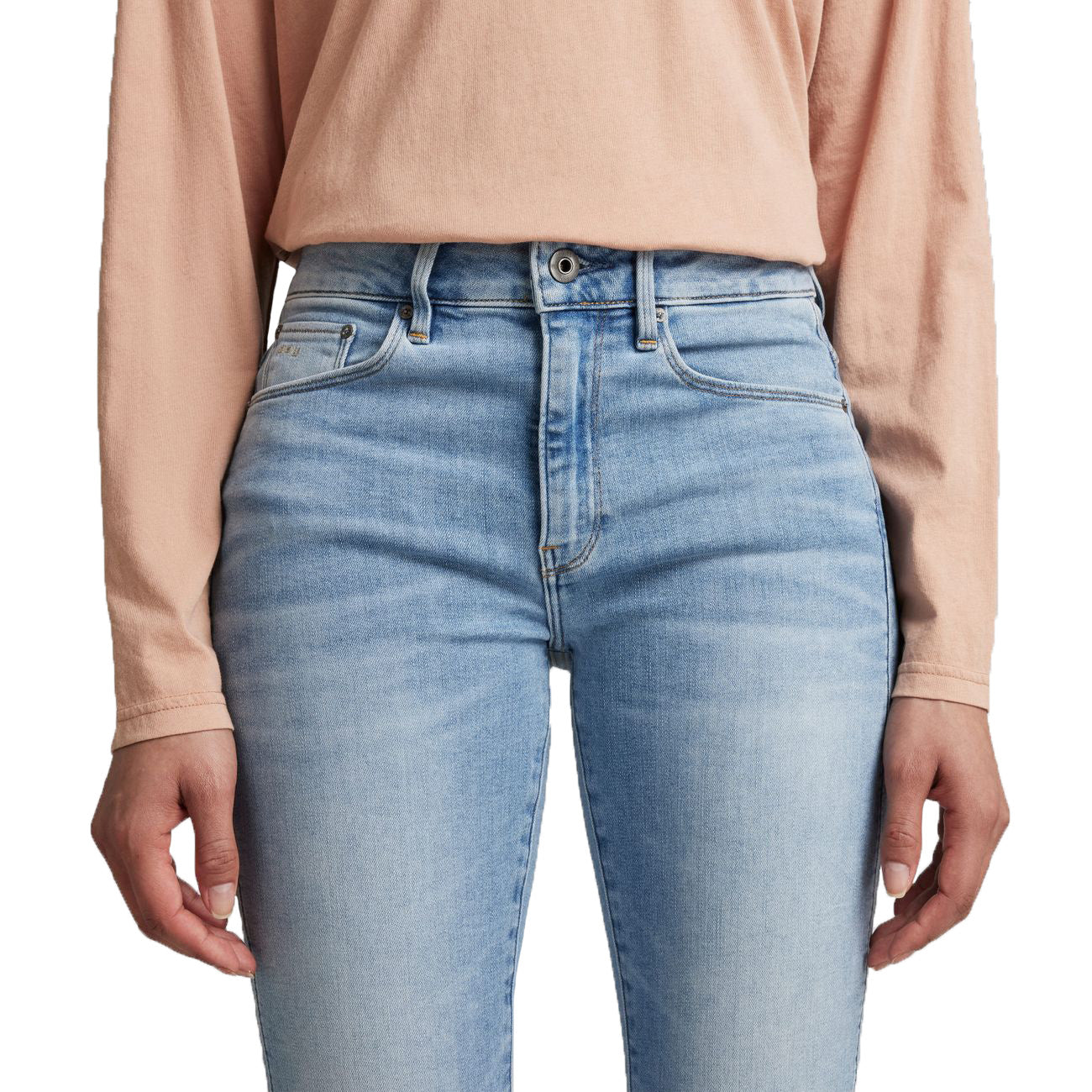 G-STAR RAW DENIM 3301 SKINNY WMN lt indigo aged Damen Jeans