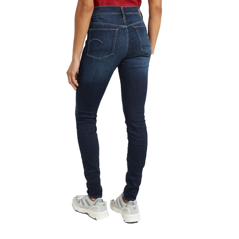G-STAR RAW 3301 SKINNY WMN DK AGED Damen Jeans