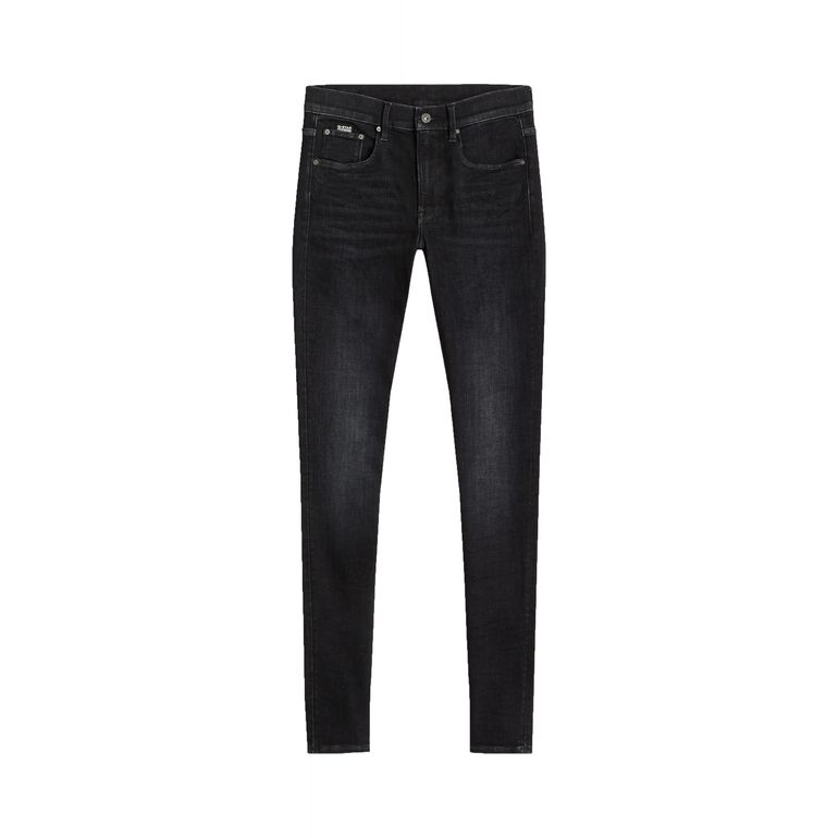G-STAR RAW DENIM 3301 SKINNY WMN Faded Black Magnet Damen Jeans