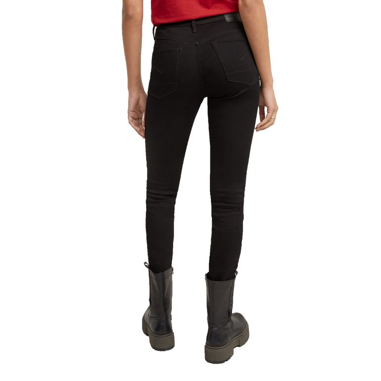 G-STAR RAW 3301 SKINNY WMN PITCH BLACK Damen Jeans
