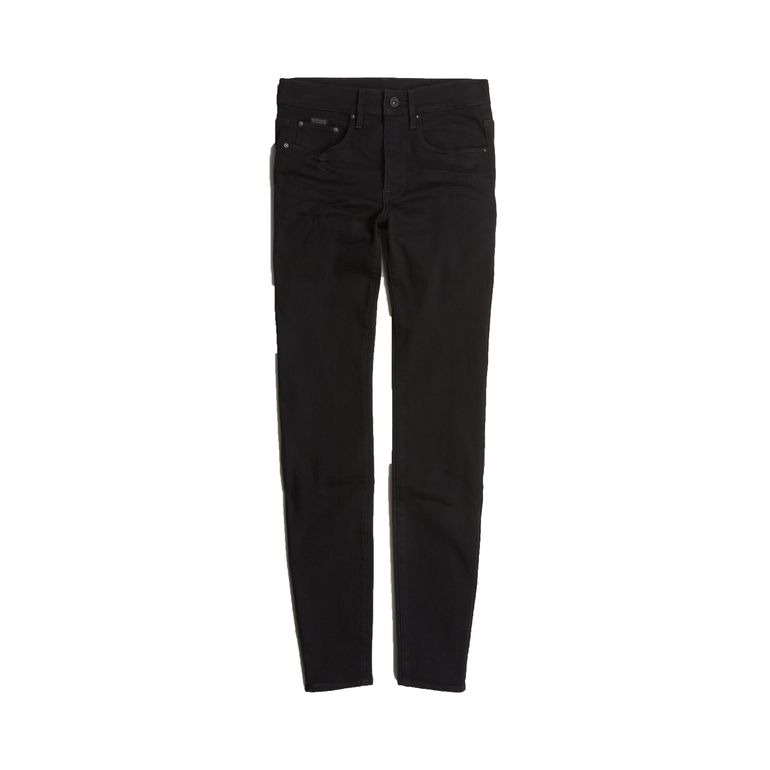 G-STAR RAW 3301 SKINNY WMN PITCH BLACK Damen Jeans