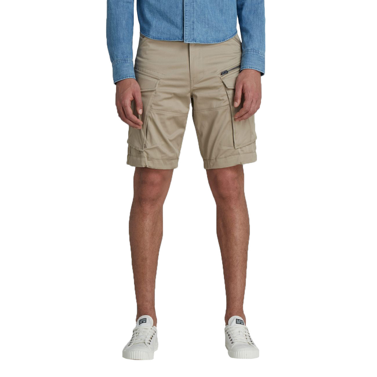 G-STAR RAW DENIM ROVIC ZIP RELAXED 1/2 SHORT Herren Short