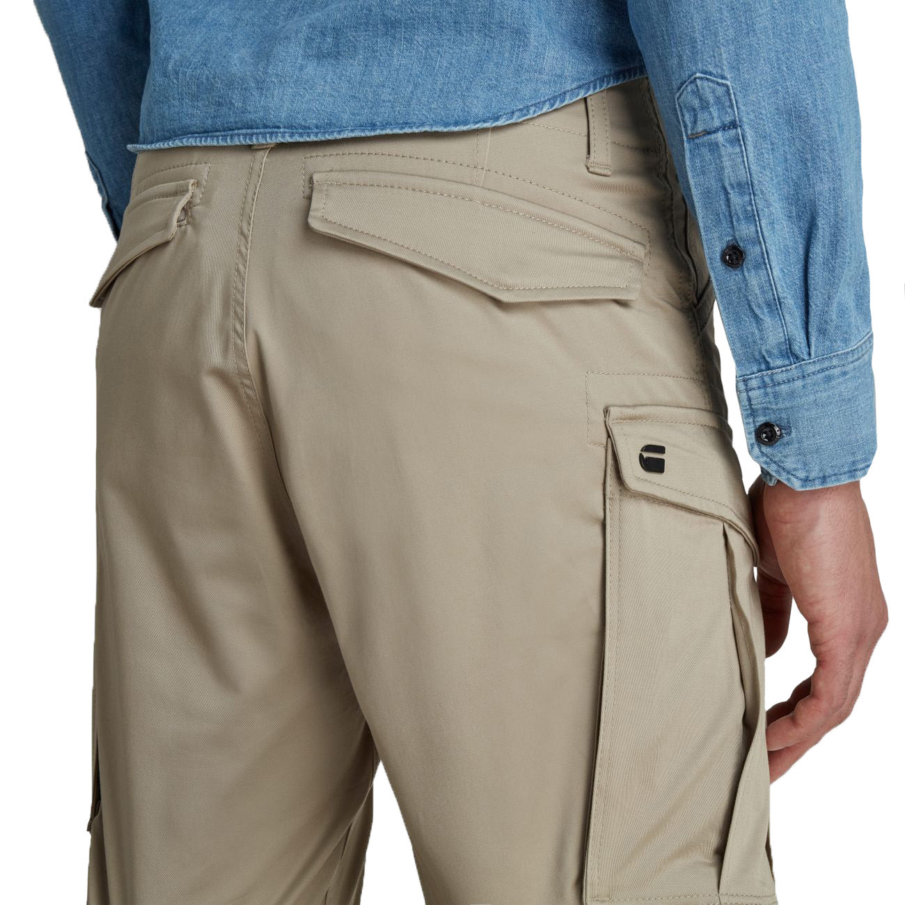 G-STAR RAW DENIM ROVIC ZIP RELAXED 1/2 SHORT Herren Short