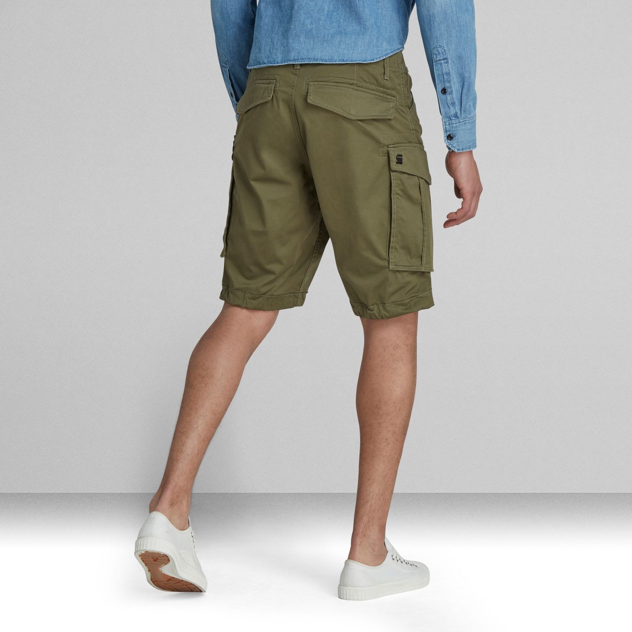 G-STAR RAW DENIM ROVIC ZIP RELAXED 1/2 SHORT Herren Short