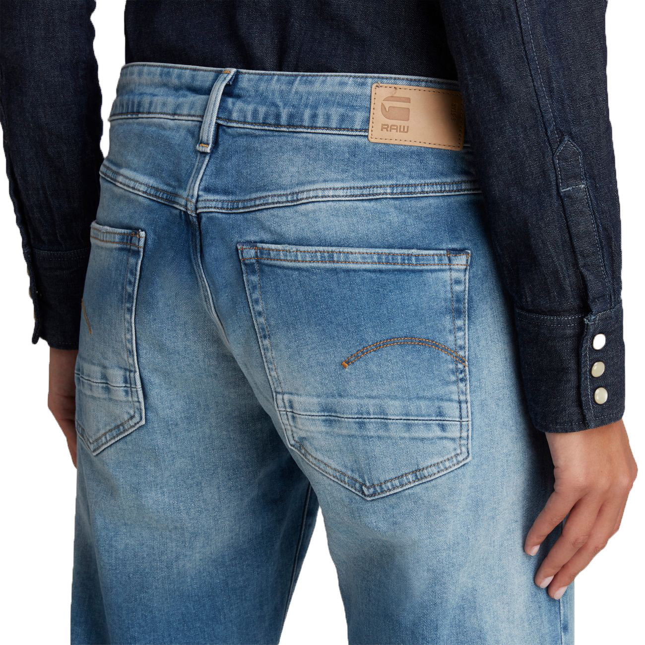 G-STAR RAW DENIM KATE BOYFRIEND lt indigo aged Damen Jeans