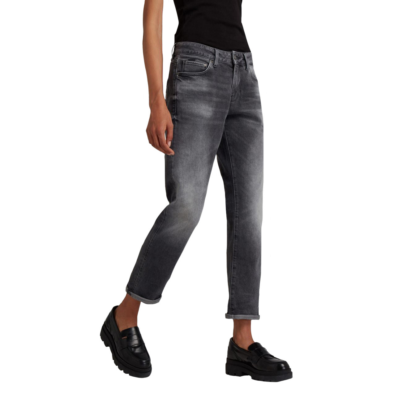 G-STAR RAW DENIM KATE BOYFRIEND FIT WMN vintage basalt Damen Jeans
