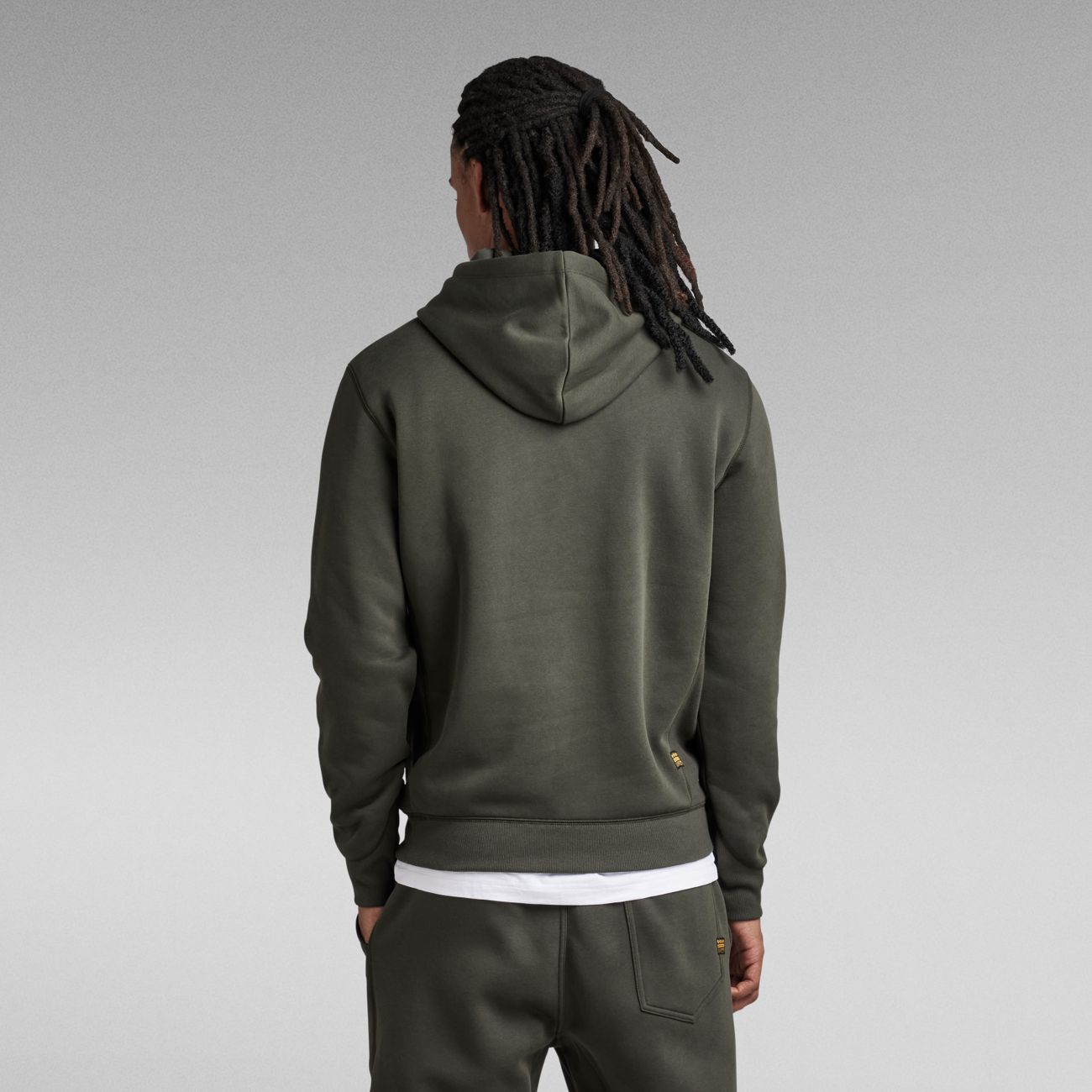 G-STAR RAW DENIM PREMIUM CORE HDD SW L/S Herren Kapuzenpullover