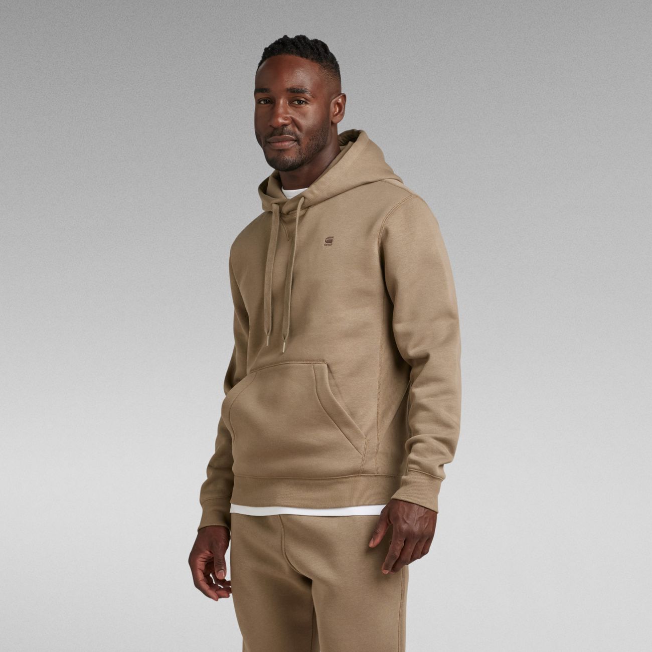 G-STAR RAW DENIM PREMIUM CORE HDD SW L/S Herren Kapuzenpullover