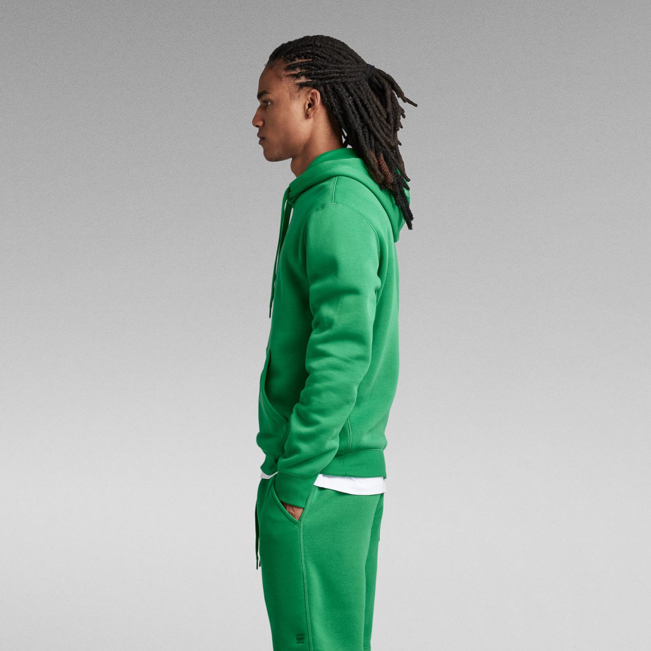 G-STAR RAW DENIM PREMIUM CORE HDD SW L/S Herren Kapuzenpullover