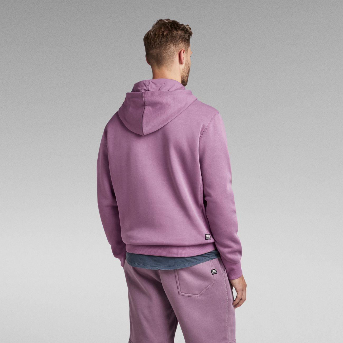 G-STAR RAW DENIM PREMIUM CORE HDD SW L/S Herren Kapuzenpullover