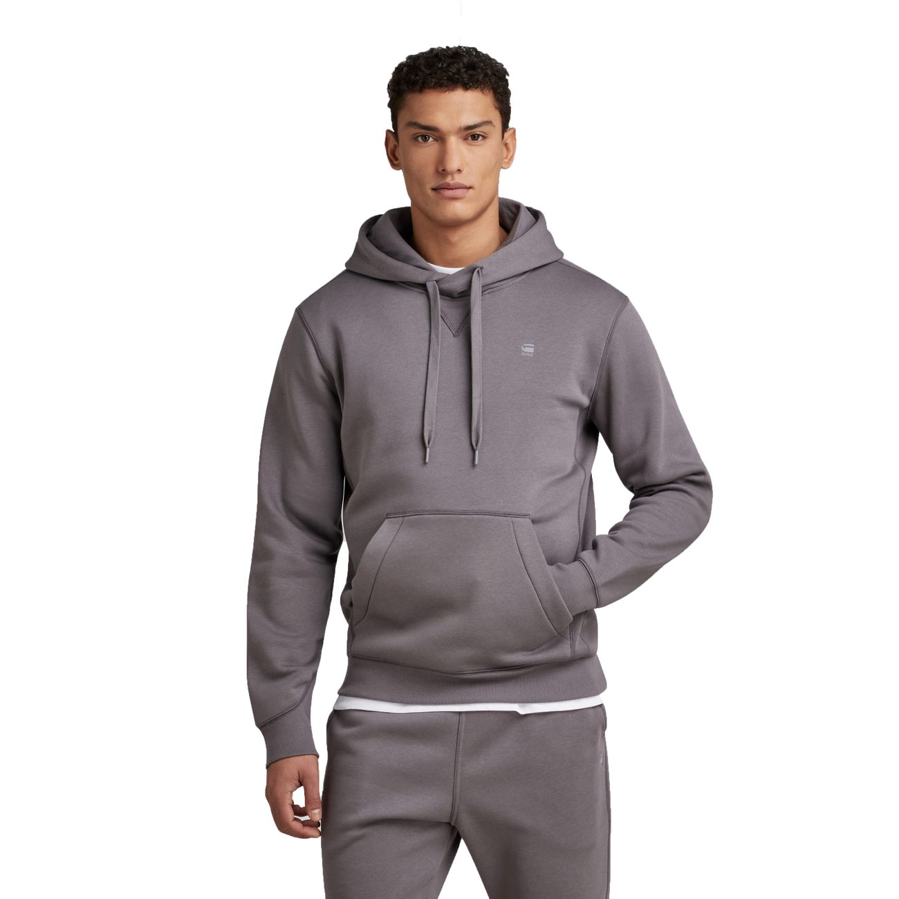 G-STAR RAW DENIM PREMIUM CORE HDD SW L/S Herren Kapuzenpullover