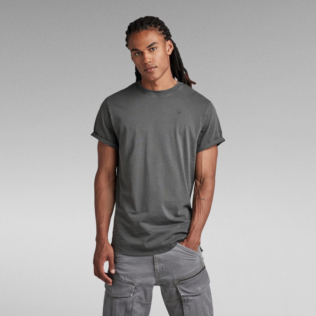 G-STAR RAW LASH R T Herren T-Shirt 100% Bio-Baumwolle