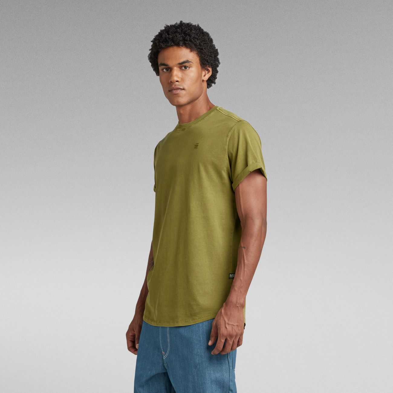 G-STAR RAW LASH R T Herren T-Shirt 100% Bio-Baumwolle