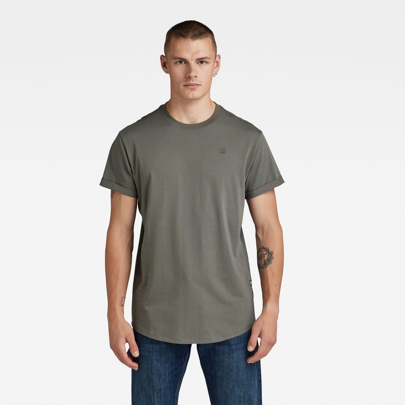 G-STAR RAW LASH R T Herren T-Shirt 100% Bio-Baumwolle