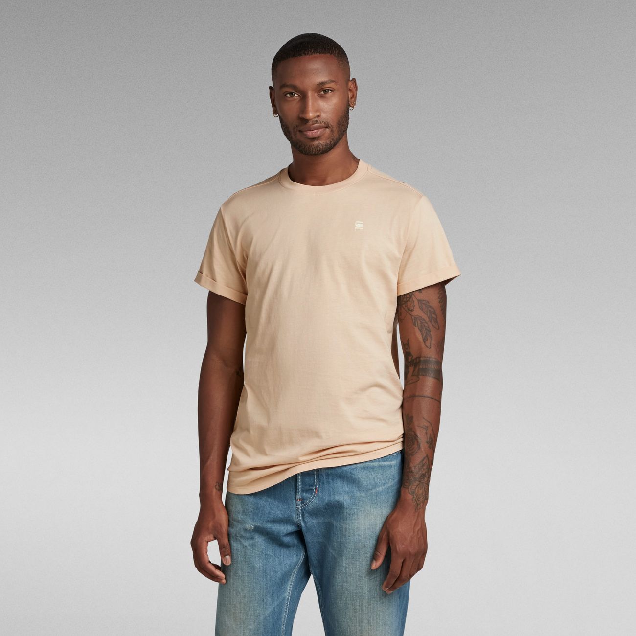 G-STAR RAW LASH R T Herren T-Shirt 100% Bio-Baumwolle