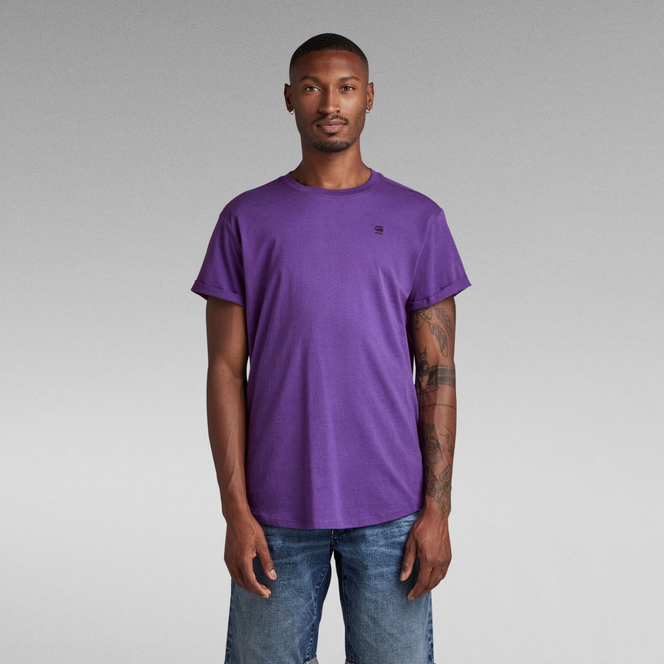 G-STAR RAW LASH R T Herren T-Shirt 100% Bio-Baumwolle