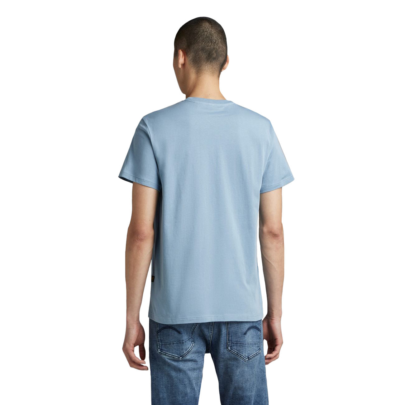 G-STAR RAW DENIM BASE-S R T Herren T-Shirt Bio-Baumwolle