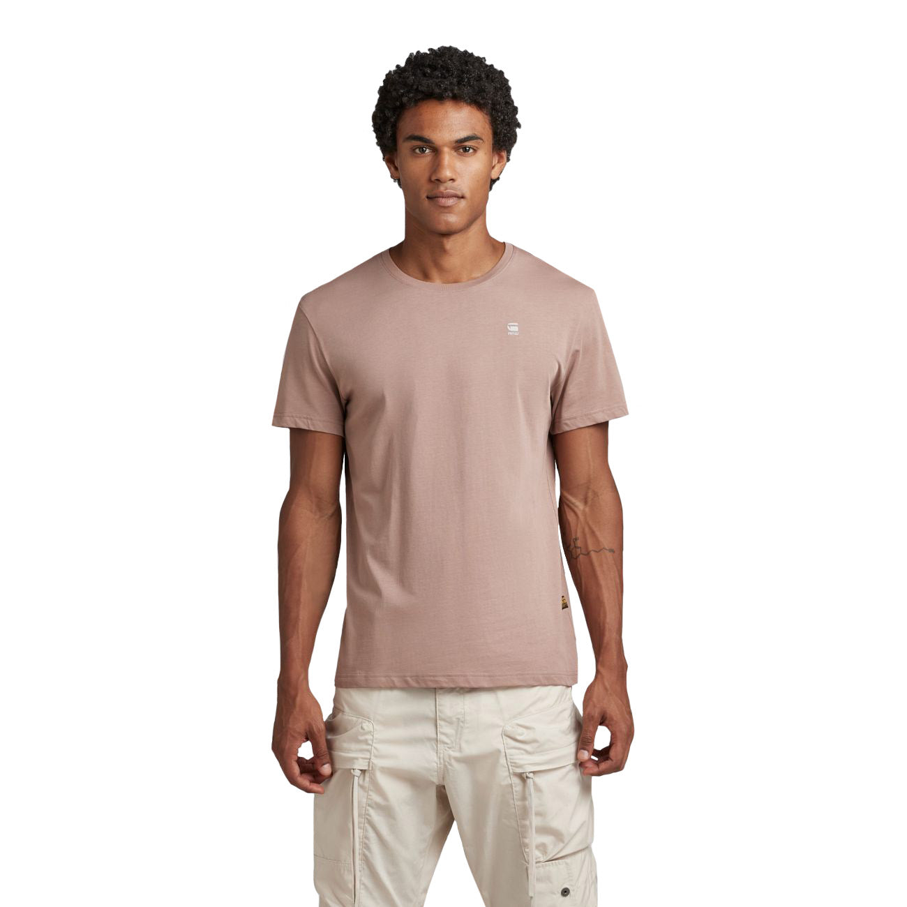 G-STAR RAW DENIM BASE-S R T Herren T-Shirt Bio-Baumwolle