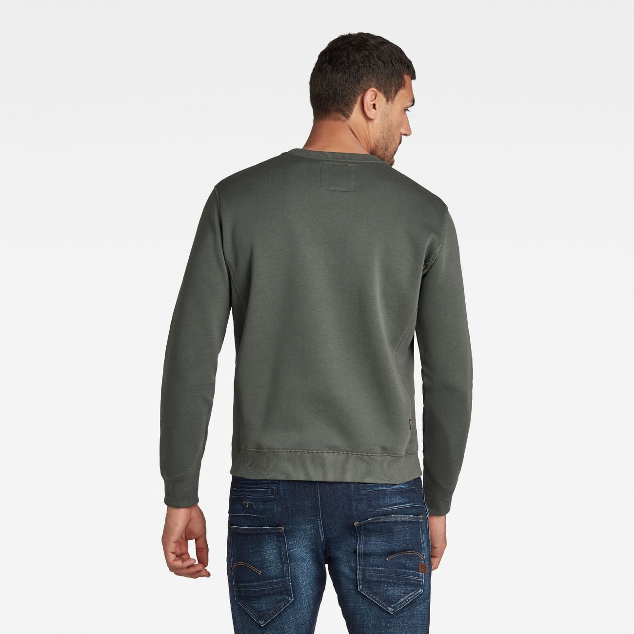 G-STAR RAW DENIM PREMIUM CORE R SW L/S Herren Sweatshirt