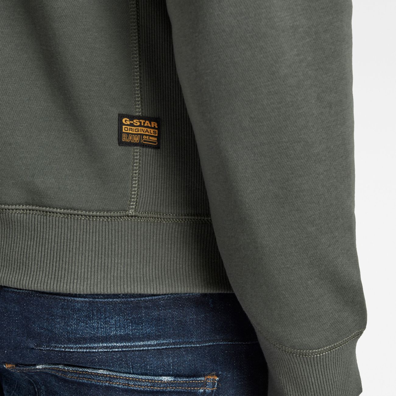 G-STAR RAW DENIM PREMIUM CORE R SW L/S Herren Sweatshirt