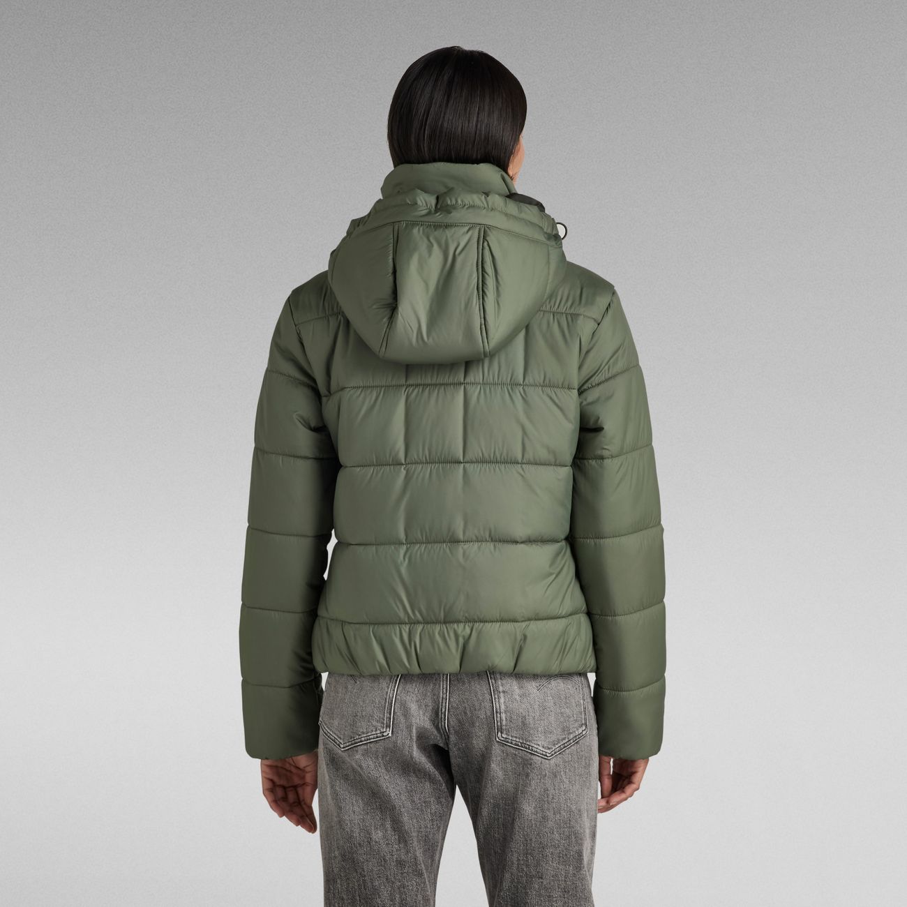 G-STAR RAW DENIM MEEFIC HOODED PADDED JACKET Damen Jacke