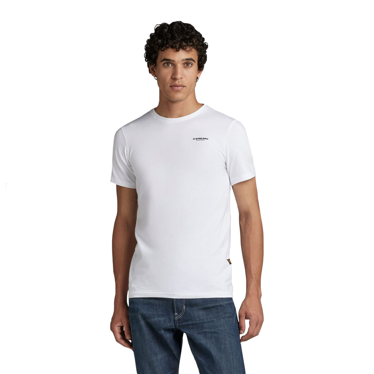 G-STAR RAW DENIM SLIM BASE R T S/S Herren T-Shirt
