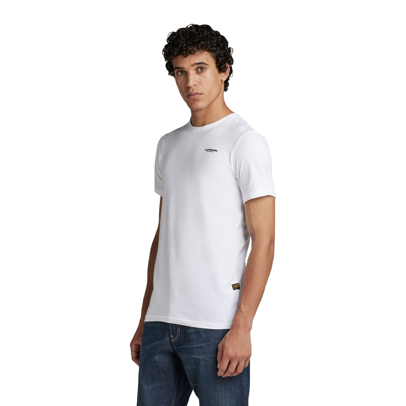 G-STAR RAW DENIM SLIM BASE R T S/S Herren T-Shirt