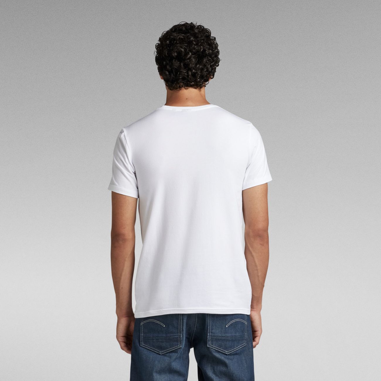 G-STAR RAW DENIM SLIM BASE R T S/S Herren T-Shirt