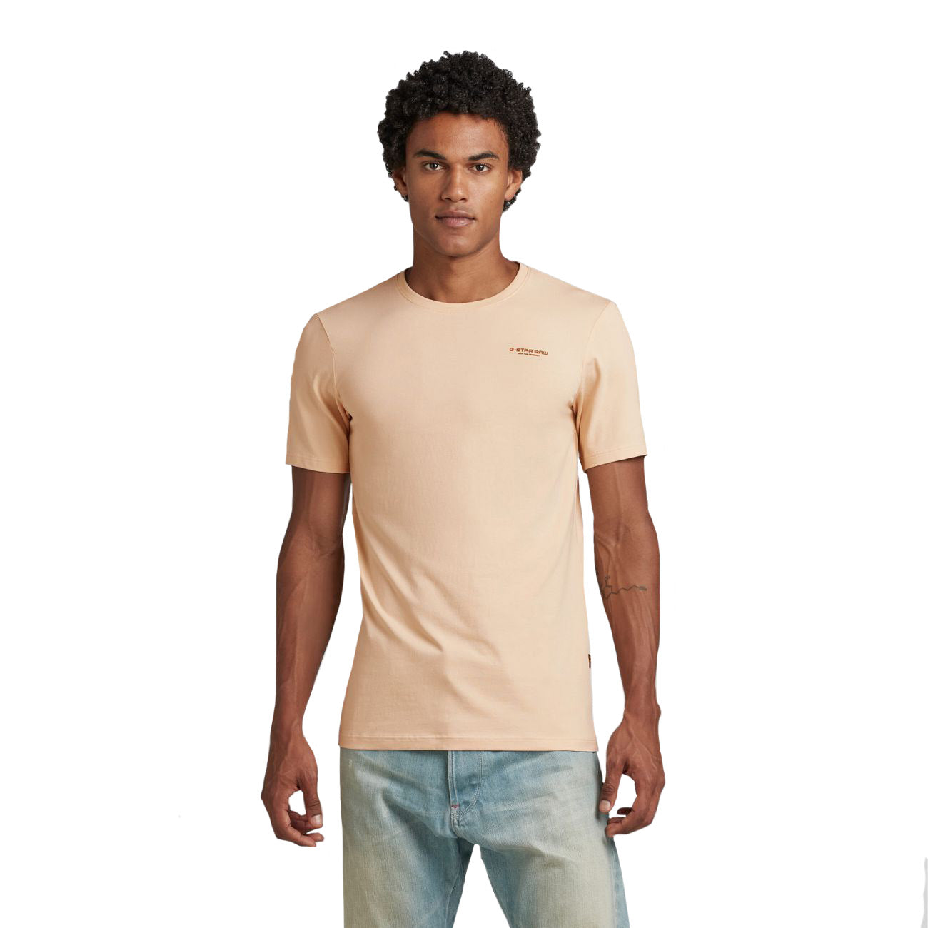 G-STAR RAW DENIM SLIM BASE R T S/S Herren T-Shirt